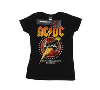 AC/DC Camiseta For Those About To Rock 1981 de Algodón para Mujer (BI4580)