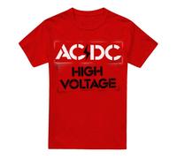 AC/DC Camiseta High Voltage Plantilla para Adultos Unisex (TV17402)