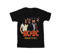 AC/DC - Camiseta Highway To Hell Grupo de Algodón para Mujer