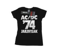 AC/DC Camiseta Jailbreak 74 de Algodón para Mujer (BI4656)