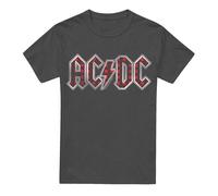 AC/DC Camiseta Logotipo a Cuadros para Adultos Unisex (TV17424)