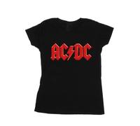 AC/DC Camiseta Logotipo de Algodón para Mujer (BI4183)