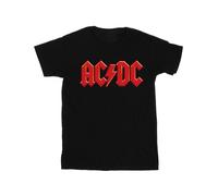 AC/DC Camiseta Logotipo de Algodón para Mujer (BI5139)