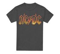 AC/DC Camiseta Logotipo de Fuego para Adultos Unisex (TV17431)