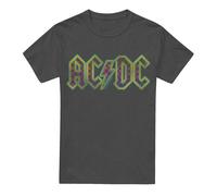 AC/DC Camiseta Logotipo Degradado de Tablero de Ajedrez para Adultos (TV17425)