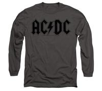 AC/DC Camiseta Logotipo Desgastado para Adultos Unisex (TV9289)