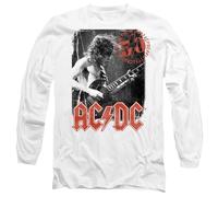 AC/DC Camiseta Póster del Sello para Adultos Unisex (TV9339)