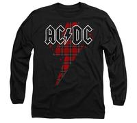 AC/DC Camiseta Rayo a Cuadros para Adultos Unisex (TV9309)