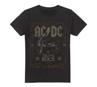 AC/DC Camiseta Rock Label para Hombre (TV13323)