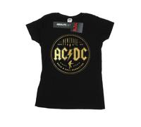 AC/DC Camiseta Rock N Roll Damnation de Algodón para Mujer (BI4386)