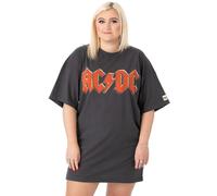 AC/DC Camiseta Vestido para Mujer (NS6944)