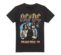 AC/DC Camiseta World Tour 79 para Hombre (TV13358)