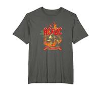 AC/DC - Cascabeles de cascabeles Camiseta, Hombre Tallas Grandes, Asfalto, 4X Alto