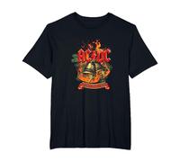 AC/DC - Cascabeles de cascabeles Camiseta, Hombre Tallas Grandes, Negro, 5X Alto