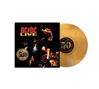 AC/Dc en Vivo Doble Vinilo LP Colorido Oro Nuevo Sellado