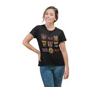 AC/DC Femme Woacdcrts035 T-Shirt, Noir, M EU