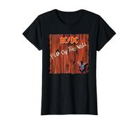AC/DC Fly On The Wall Portada del Álbum Camiseta, Mujer, Negro, XL