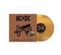 AC/DC For Those About to Rock (50th Anniversary Gold Vinyl) (Vinyl)