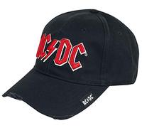 AC/DC Gorra de béisbol para hombre – Negro – Talla única