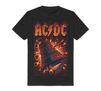 AC/DC Hells Bells Explosion Hombre Camiseta Negro XXL 100% algodón Regular
