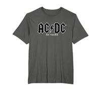 AC/DC - Historia del Logos 50 Años Camiseta, Hombre Tallas Grandes, Asfalto, 4X Alto
