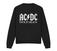 AC/DC Jersey Back In Black para Adultos Unisex (TV11180)