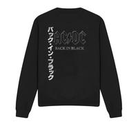 AC/DC Jersey Back in the Day Kanji para Adultos Unisex (TV11156)