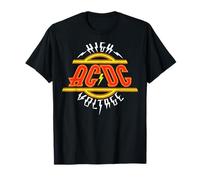 AC/DC - Logotipo rojo de alto voltaje Camiseta
