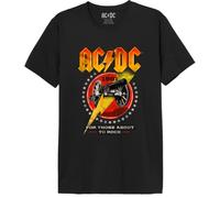 AC/DC MEACDCRTS035 Camisetas, Negro, XXL para Hombre