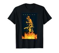 AC/DC Music Band Bonfire Póster gráfico Arte Camiseta