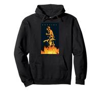 AC/DC Music Band Bonfire Póster gráfico Arte Sudadera con Capucha