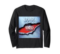 AC/DC Music Band The Razors Edge Diseño icónico Manga Larga