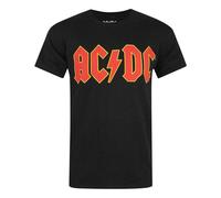 AC/DC Negro Logo Camiseta de manga corta Hombres
