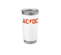 AC/DC PWR UP Plantilla Logo World Tour 2024-2026 Vaso térmico de acero inoxidable de doble pared
