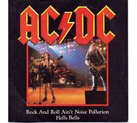 AC/DC - ROCK AND ROLL AIN'T NOISE POLLUTION 7 INCH (7" VINYL 45) UK ATLANTIC 1980