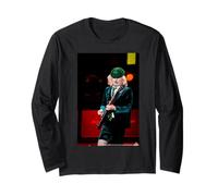 AC/DC Rock Icon Schoolboy Guitarra Solo Stage A Live Manga Larga