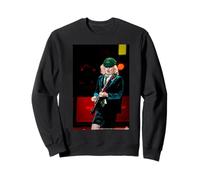 AC/DC Rock Icon Schoolboy Guitarra Solo Stage A Live Sudadera