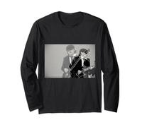 AC DC Rock Legend Schoolboy Guitarra Riff Power Stage Energía Manga Larga