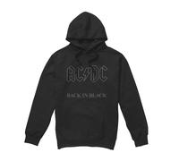 AC/DC Sudadera Back In Black para Hombre (TV7263)