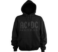 AC/DC Sudadera Back In Black Unisex Black XL