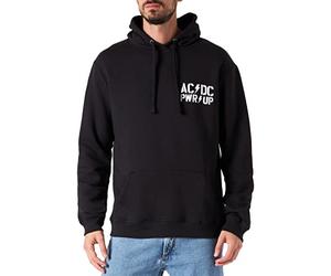 AC/DC Sudadera con Capucha Power Up [Black,XL], Negro, XL