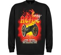 AC/DC Sudadera For Those About To Rock Tracks Unisex Black 2XL