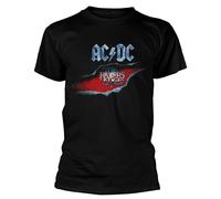 AC/DC 'The Razors Edge' (Negro) Camiseta - ¡NUEVO Y OFICIAL