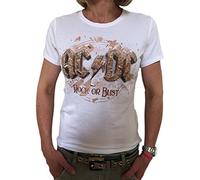 AC/DC Tour Rock or Bust, Camiseta para mujer, Blanco, extra-large