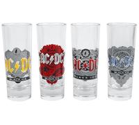 AC/DC Vasos de chupito, 4 cm, 4