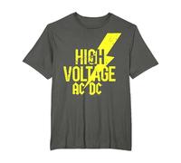 AC/DC - Voltaje Camiseta, Hombre Tallas Grandes, Asfalto, 3X Alto