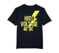 AC/DC - Voltaje Camiseta, Hombre Tallas Grandes, Negro, 5X Alto