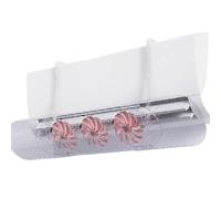 AC Deflexector - Manual de viento ajustable | Deflector retráctil de aire acondicionado | Deflectores de aire de limitación | Parabrisas de CA antiviento con de triple ventilador, escudo