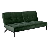 AC Design Bent Sofá Cama, Color Verde Bosque, eucalipto, Ancho 198 cm x Alto 87 cm x Fondo 95 cm, 1 Pieza