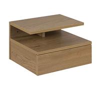 AC Design Furniture Fia Mesita de noche, al.: 22,5 × an.: 32 × lar.: 35 cm, Roble Salvaje, MDF, 1 pza.